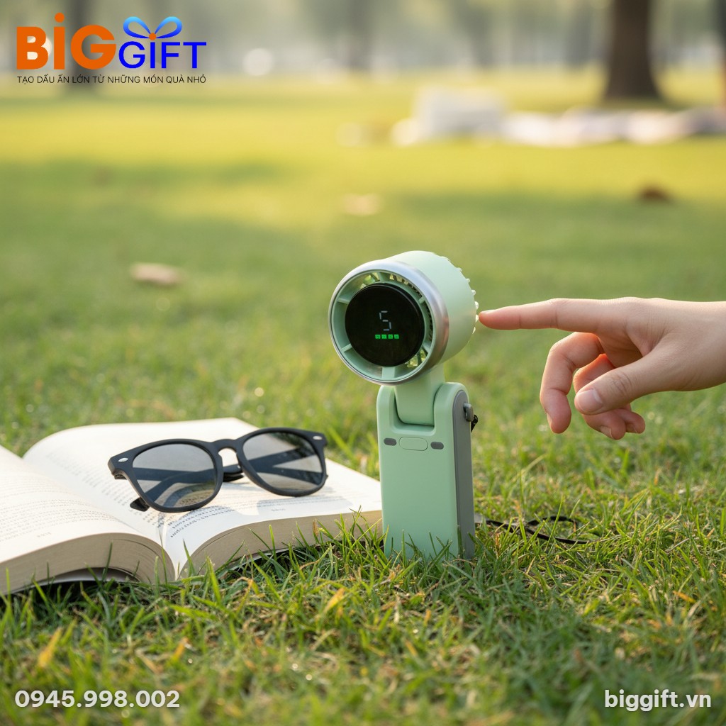 quat-dien-mini-qua-tang-in-logo-3600mah-gap-gon-man-hinh-led-q02