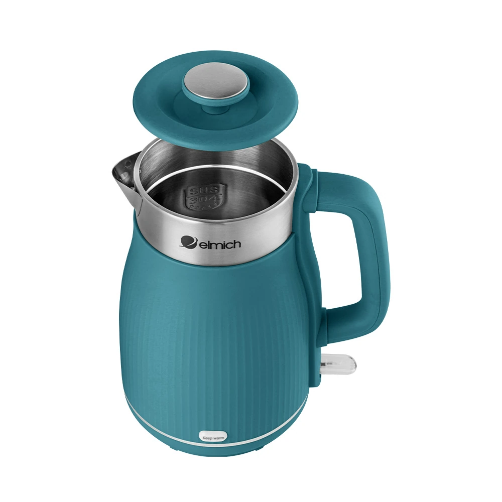Minh họa catalogue KEE8457SB tách nắp giữ dấu SUS 304 trong lòng logo Elmich và chữ Keep warm