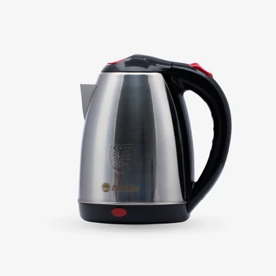 Ảnh chụp Rạng Đông RD-AST18 ST2 giữ nguyên logo Rạng Đông màu vàng dấu hình khiên SUS 304 và chi tiết đỏ ở vòng đen