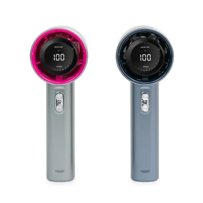 Ảnh thật hai phối màu Kalpen F13 chính diện giữ màn hình 100 chữ AIRVOLUME POWER dãy chấm và hai nút bạc trên thân