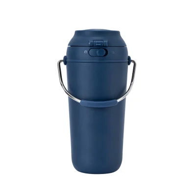 Ảnh catalog mặt sau Elmich EL8308 xanh navy nắp đóng chi tiết gạt biểu tượng khóa quai hạ và chữ trên phần cầm giữ nguyên