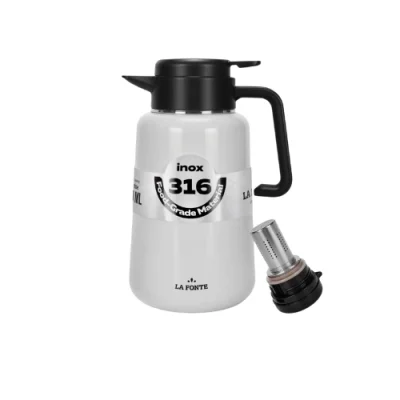 Catalog bản trắng cùng dòng La Fonte 014748 có cụm lọc hình trụ đặt bên cạnh giữ tên La Fonte và nhãn inox316