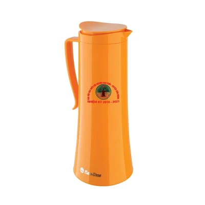 Catalog phích cam Rạng Đông giữ chữ đỏ chạy cong huy hiệu tròn và dòng nhiệm kỳ 2016-2021 cùng logo ở chân thân